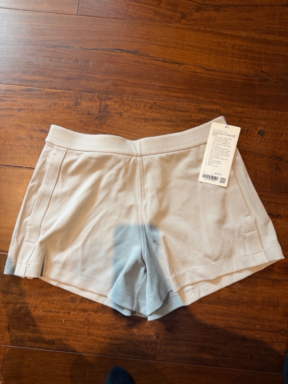 lululemon athletica Cream Athletic Knit Shorts - Picture 5 of 5